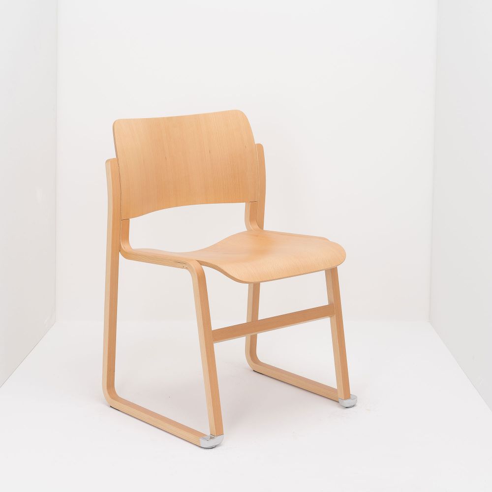 Sitzschale: Holz, Sitzschale: Buche, Gestell: Holz, Gestell: Buche, Gestell: natur, Einsatzbereich: Konzertsaal, Einsatzbereich: Museum, Einsatzbereich: Konferenz/Seminar, Einsatzbereich: Lounge, Einsatzbereich: Universität, Einsatzbereich: Mehrzweckhalle, Weitere Eigenschaften: stapelbar, Weitere Eigenschaften: reihbar