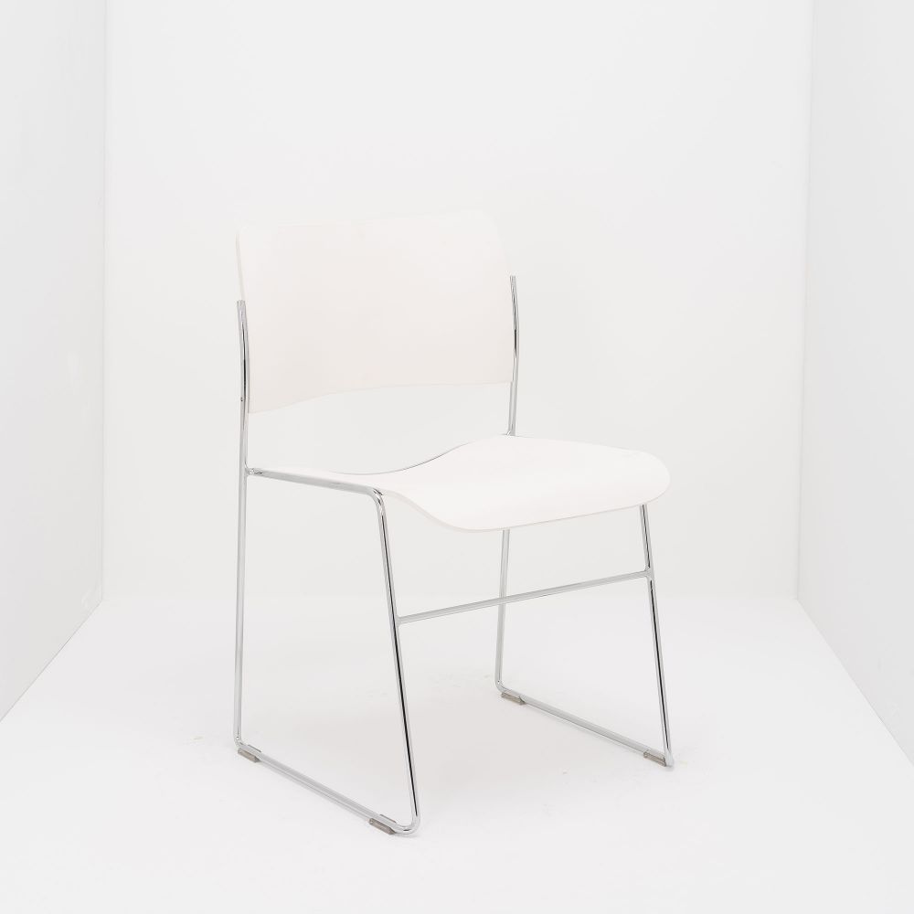 Sitzschale: Kunststoff, Gestell: Metall, Gestell: verchromt, Einsatzbereich: Konzertsaal, Einsatzbereich: Museum, Einsatzbereich: Konferenz/Seminar, Einsatzbereich: Lounge, Einsatzbereich: Universität, Einsatzbereich: Mehrzweckhalle, Weitere Eigenschaften: stapelbar, Weitere Eigenschaften: reihbar